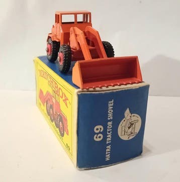 Matchbox 1:64 - Model grondwerkmachine - Hatra Tractor