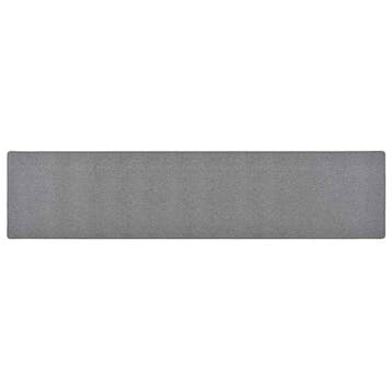 vidaXL Tapijtloper 50x250 cm donkergrijs, Huis en Inrichting, Verzenden, Nieuw