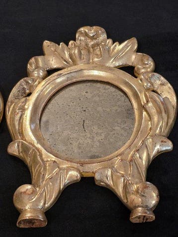 Cadre (2)- Cadres dorés à La Mecque et miroir Mercure du