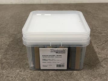 Veiling - Dutack krammen verzinkt 33mm 2700-pack Serie 900