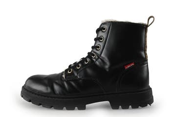 Levis Veterboots in maat 38 Zwart, Verzenden, Zwart, Overige typen, Zo goed als nieuw