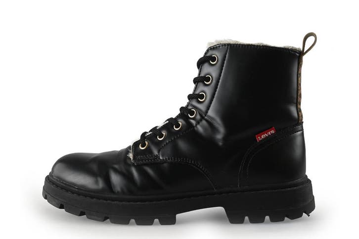Levis Veterboots in maat 38 Zwart, Kleding | Dames, Schoenen, Zwart, Zo goed als nieuw, Overige typen, Verzenden