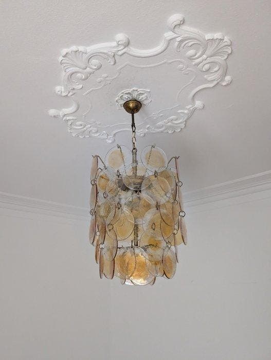 Kroonluchter - Glas, Antiek en Kunst, Antiek | Verlichting