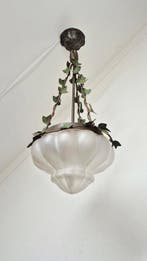 Lampe à suspendre - Opaline - Style toscan, Antiek en Kunst
