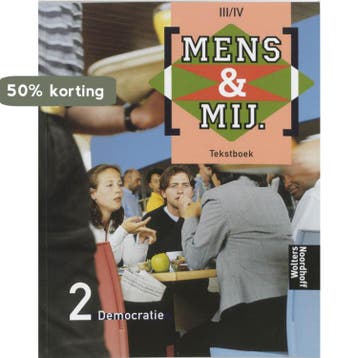 Mens & maatschappij 2 Democratie niveau III/IV Tekstboek, Verzenden, Gelezen, A. Slofstra