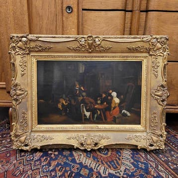Nederlandse school (XIX) - Escena de género
