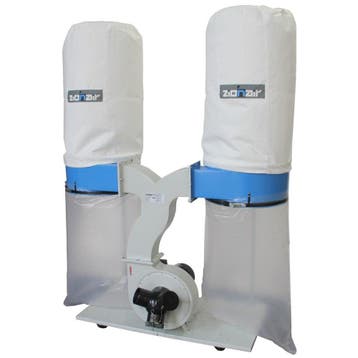 Stofafzuiginstallatie dubbel 500mm, Doe-het-zelf en Bouw, Ophalen of Verzenden, Nieuw