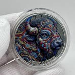 Kameroen. 2000 Francs 2025 - 2oz - American Bison - Silver, Postzegels en Munten