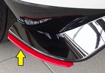 Achterspoilerzwaard | geschikt voor Volkswagen | Golf VII GT, Auto-onderdelen, Verzenden, Nieuw, Volkswagen
