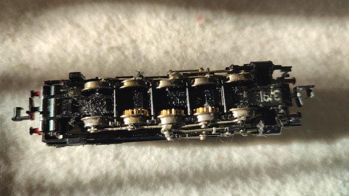 Fleischmann N - 7095 - Stoomlocomotief (1) - NMBS, Hobby & Loisirs créatifs, Trains miniatures | Échelle N