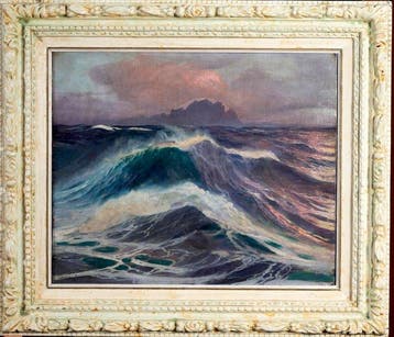 Jean Louis Paguenaud (1876-1952) - Mareggiata