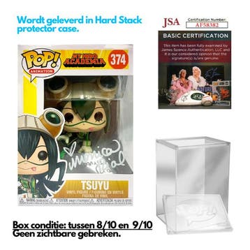 Gesigneerde Funko Pop! My Hero Academia - Tsuyu #374, Verzenden