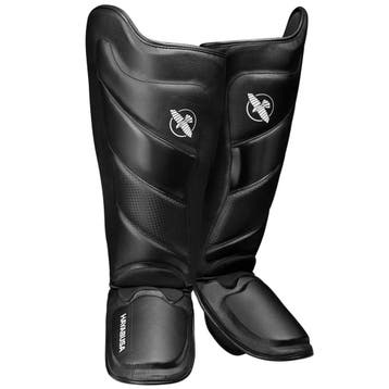 Hayabusa Kickboks Scheenbeschermers T3 Zwart Zwart, Verzenden, Nieuw, Overige