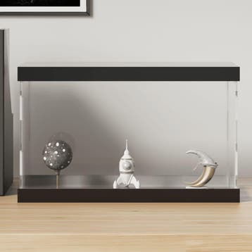 vidaXL Vitrine transparant 31x17x19 cm acryl, Verzenden