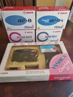 Canon, Yashica NOS Lotto di 5 nuove: AF-9S / AF-8 / Zoomshot