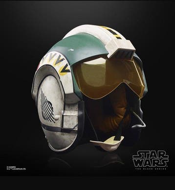 Star Wars - Hasbro - - Film rekwisiet Helm Wedge Antilles, Nieuw