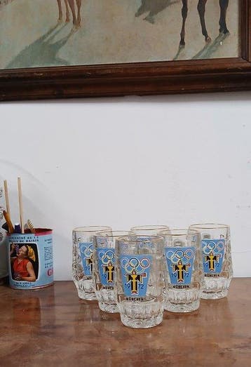 Bierpul - Glas - Olympische Spelen 1972 in München