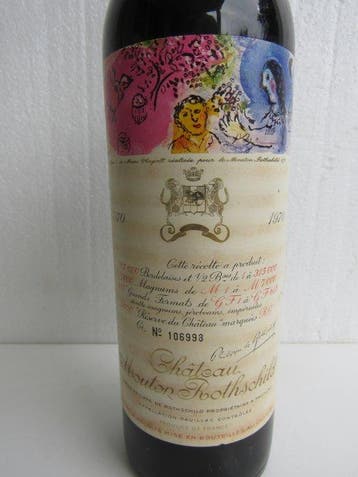 1970 Chateau Mouton Rothschild - Bordeaux, Pauillac 2ème