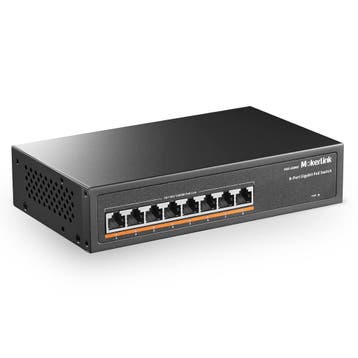 8-Poorts Gigabit PoE Switch 120W | Retour Deal | 34% Kort..., Computers en Software, Netwerk switches, Verzenden, Zo goed als nieuw