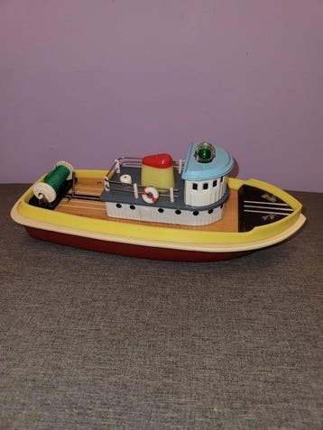 Red China - Jouet en étain - Fishing Boat, Boxed - 1950-1960