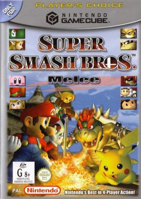 Super Smash Bros Melee (Gamecube Games), Games en Spelcomputers, Games | Nintendo GameCube, Zo goed als nieuw, Ophalen of Verzenden