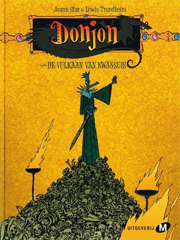 De vulkaan van kwansius / Donjon Avondschemer / 102, Boeken, Stripverhalen, Verzenden, Gelezen, Lewis Trondheim