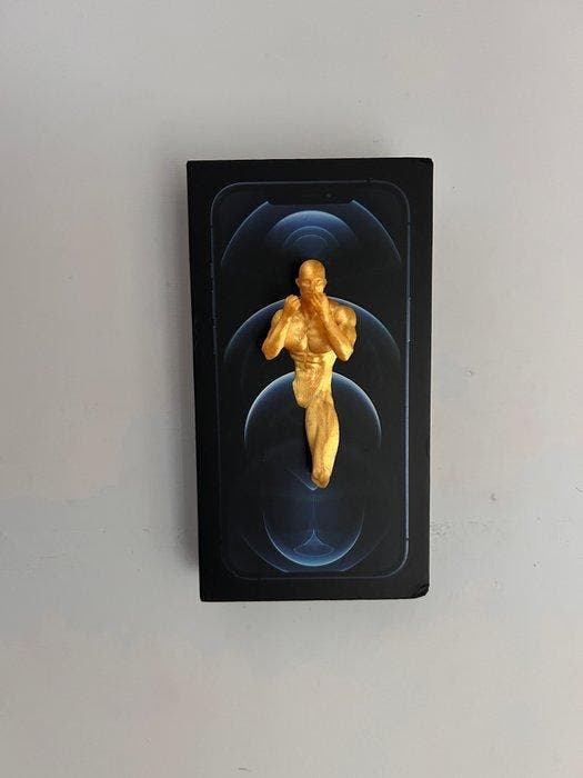 Andrea Giorgi - pugile (NO RESERVE), Antiek en Kunst, Kunst | Designobjecten