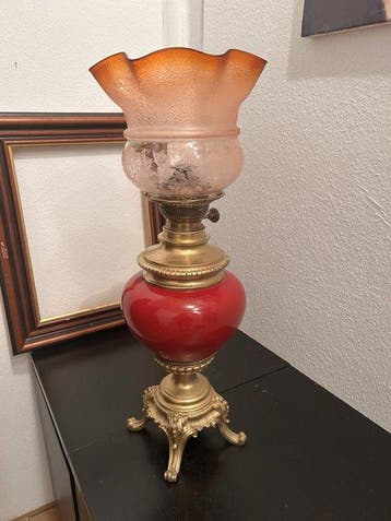 Lamp - Glas, Messing