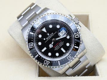 Rolex Sea-Dweller Ref. 126600 Year 2020 (Box & Papers), Handtassen en Accessoires, Horloges | Heren, Staal, Polshorloge, Ophalen of Verzenden