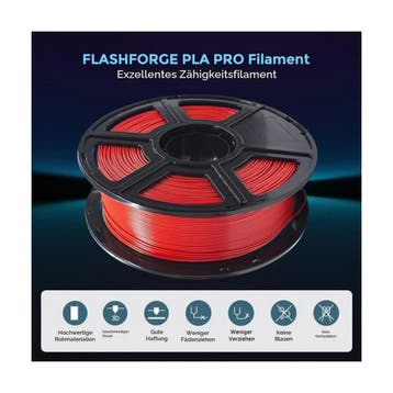 FLASHFORGE PLA PRO 3D-printerfilament, 1,75 mm, 1 kg spoe..., Ophalen of Verzenden