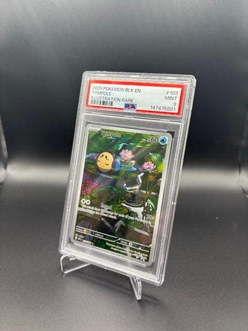 Pokémon - 1 Graded card - Tympole #103 Black Bolt - PSA 9, Nieuw