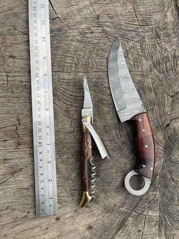 K Romain - Keukenmes - Chefs knife - K Romain Laguiole
