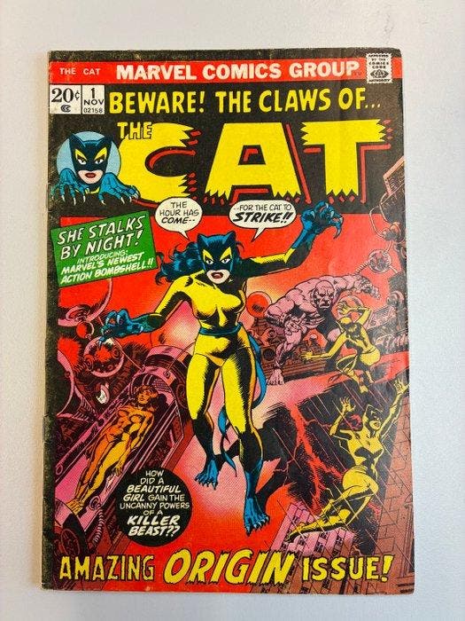 Claws of the cat 1 - 3 Comic - EO - 1972/1984, Boeken, Strips | Comics