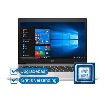 HP ProBook 450 G6 i5-8265U 8GB DDR4 256GB NVMe, Verzenden