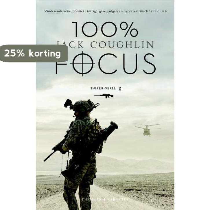 100% Focus / Sniper-serie / 8 9789045212395 Jack Coughlin, Boeken, Thrillers, Gelezen, Verzenden