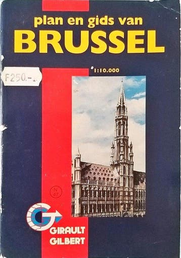 Plan en gids van Brussel / Stadsplannen en gidsen Brussel /, Verzenden, Gelezen, G. Gilbert