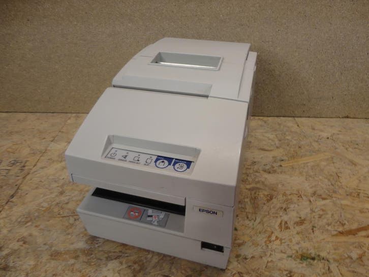EPSON TM-H6000II POS 2 Station Thermische Bon Printer -, Computers en Software, Printerbenodigdheden, Gebruikt, Ophalen of Verzenden