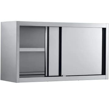 Wandkast | PRIME | RVS | Schuifdeuren | Diepte 400 | Hoogte, Verzenden, Nieuw in verpakking