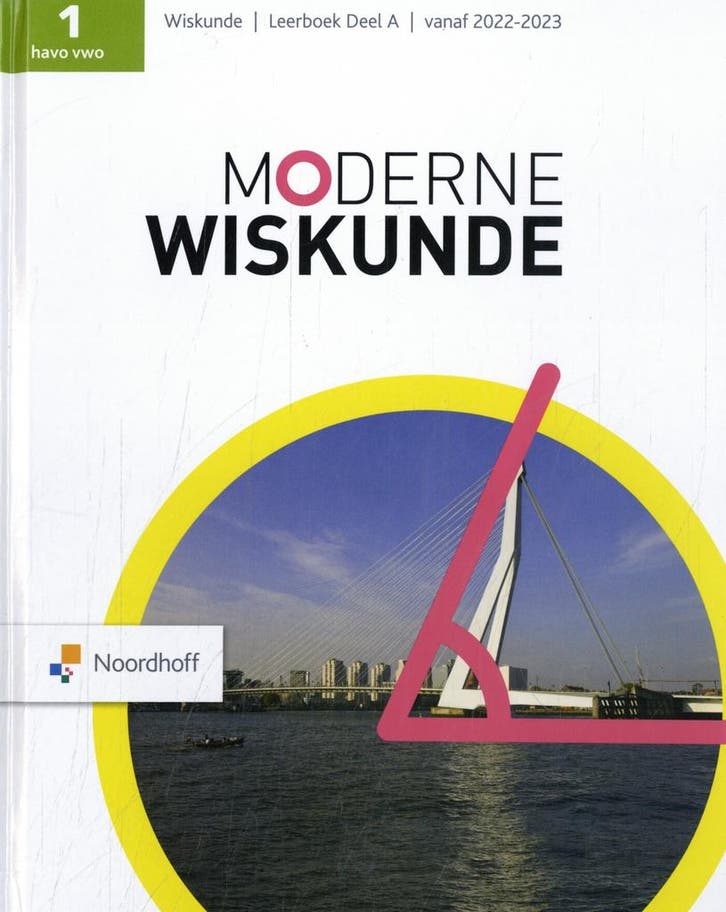 1 havo/vwo / Moderne Wiskunde / leerboek A 9789001120337, Livres, Science, Envoi