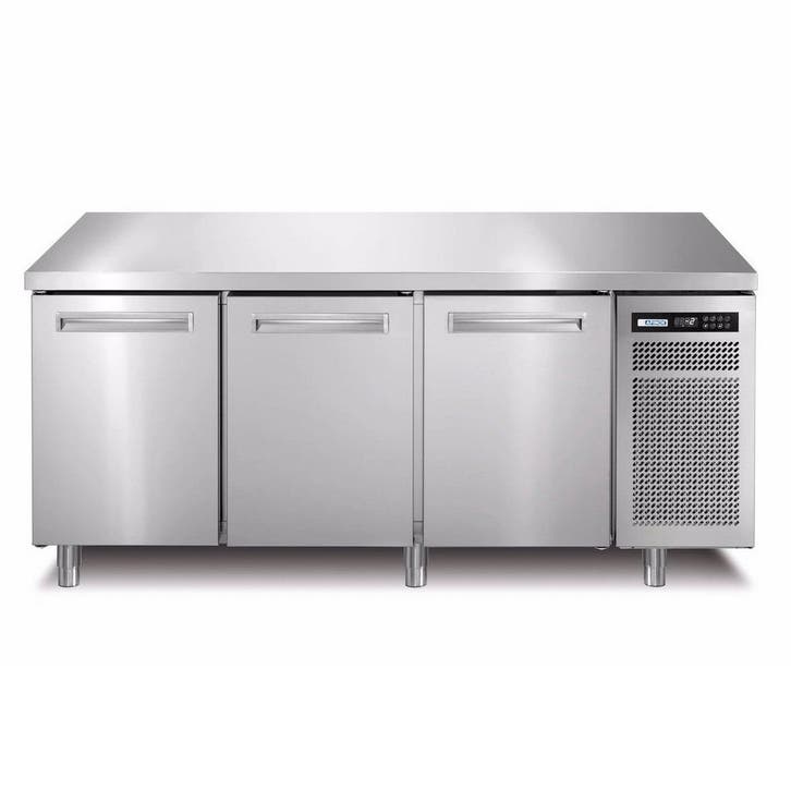 Koelwerkbank | SPRING | 420L | 3 Deuren (1/1 GN) |, Articles professionnels, Horeca | Équipement de cuisine, Envoi