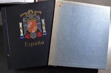 Espagne - Collection dans un album DAVO et divers classeurs, Gestempeld