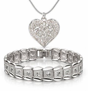 Sans prix de réserve - Parure Argent, Bijoux, Sacs & Beauté, Bijoux anciens