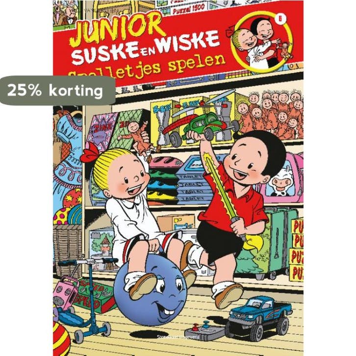 Spelletje spelen / Junior Suske en Wiske / 6 9789002248580, Boeken, Stripverhalen, Gelezen, Verzenden