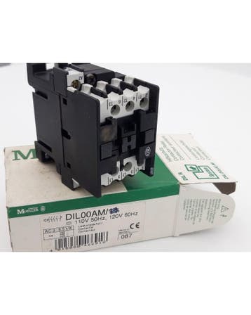 Stroomschakelaar Contactor DIL00AM, Verzenden