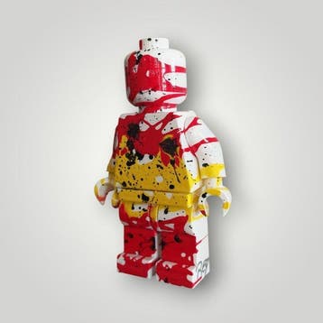 RED - sculptuur, Lego Spain - 20 cm - Hars - 2026
