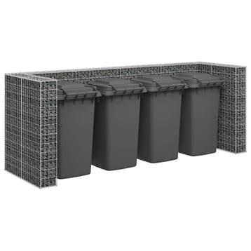 vidaXL Schanskorfmuur containers 320x100x120 cm, Bricolage & Construction, Conteneurs, Verzenden