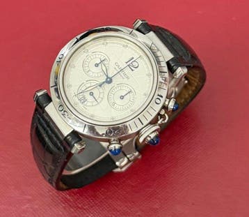 Cartier - Pasha Chronograph - 2113 - Homme - 2000-2010, Nieuw