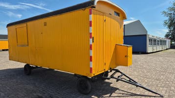 Salonwagen 6m. langzaamverkeer keetwagen schaftwagen HS-1641, Ophalen of Verzenden