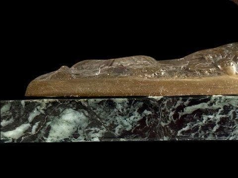 Silvain Norga - Beeld, Broken chains. - 25 cm - Brons, Antiquités & Art, Curiosités & Brocante