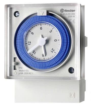 Finder 72Mm Montage Frontal Minuteur Quotidien Interrupteur, Bricolage & Construction, Verzenden